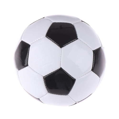 1pc Children Soccer Ball PVC Size 2 Classic Black And White Training Ba-NJWA