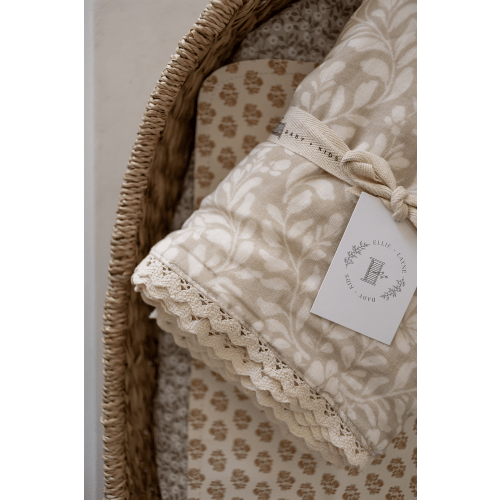 Heritage Floral 6 Layer Gauze Blanket