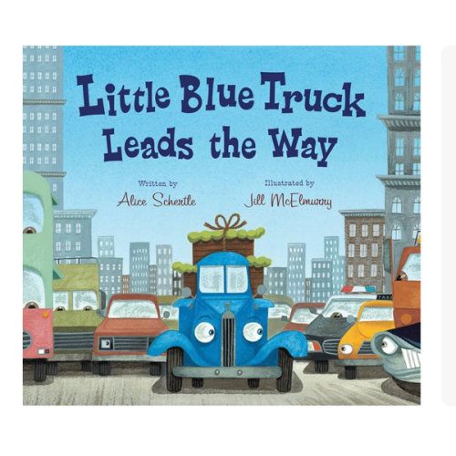 Little Blue Truck Leads the Way: A City Adventure Story About Teamwork and Kindness for Children (Ages 4–8)