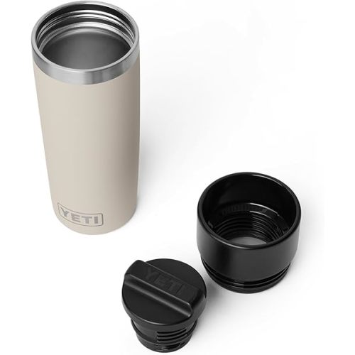 MILK/FORMULA YETI Rambler 16 oz Travel Bottle, Stainless Steel, Vacuum Insulated with Leakproof Commuter Cap, Cape Taupe