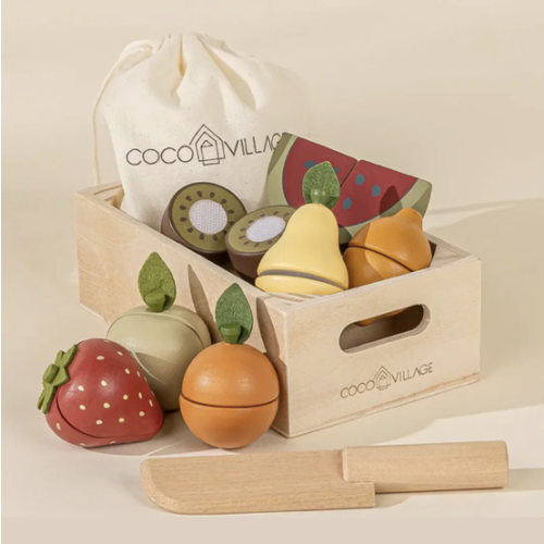 Wooden Fruits Play Set
