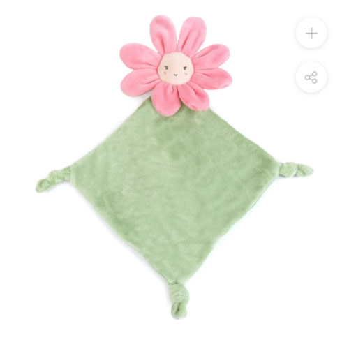 Petunia flower Security Blankie