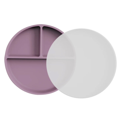Suction Plate (Pale Mauve)