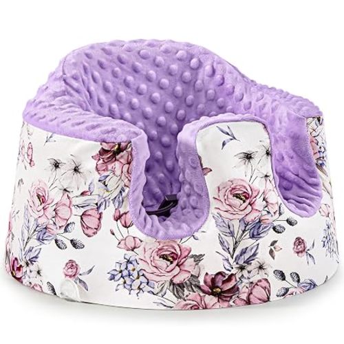 Seat Cover Compatible with Bumbo, Booster Seats Accessories, Soft Breathable Cover for Baby Girl Boy, Cover Only