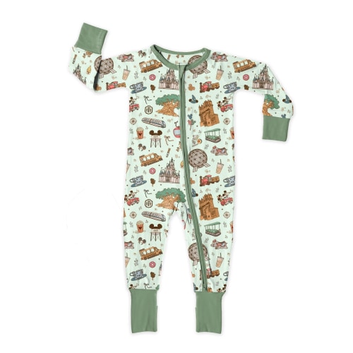 Dreamy Park Days  Zipper Sleeper **PreOrder**