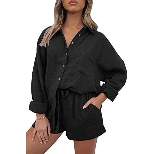 AUTOMET 2 Piece Sets For Women Lounge Wear Matching Two Piece Outfit