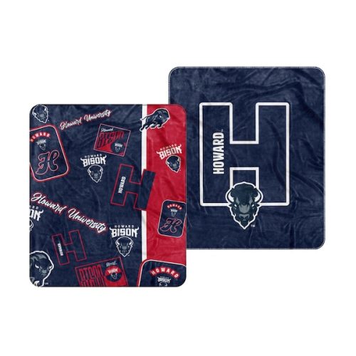 Howard Bison 50” x 60” Dream Weave Throw Blanket