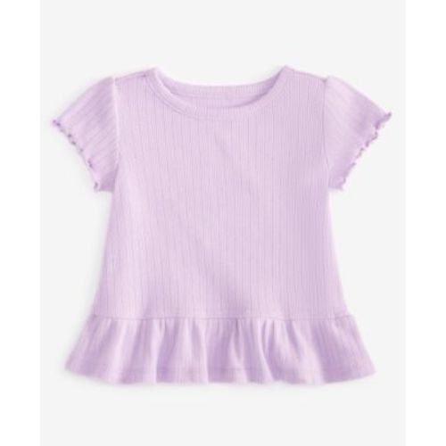 Baby Girls Mix and Match Short-Sleeve Pointelle T-Shirt