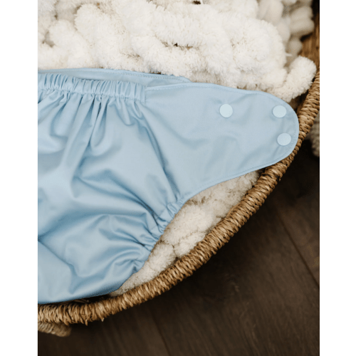 Bleu - (POCKET DIAPER)