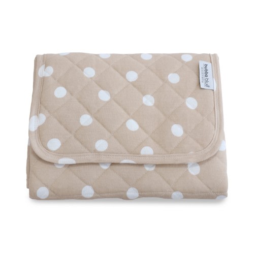 Bubba Blue Travel Change Mat Chestnut Polka Dots