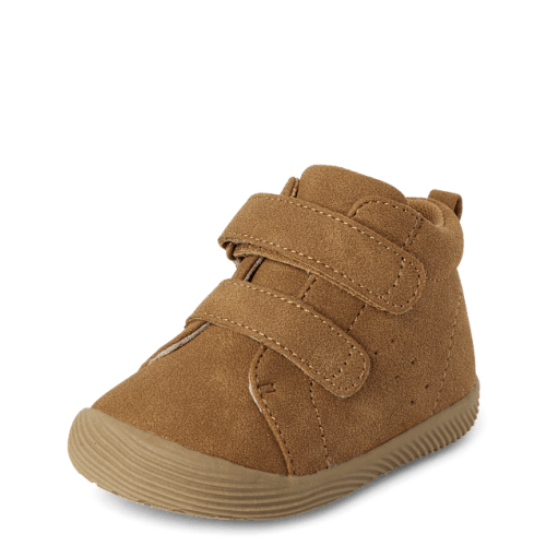 Baby And Toddler Boys First Steps Sneakers - Tan