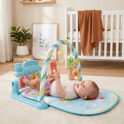 Musical Baby Pedal Piano for Limbs Coordination and Visual & Auditory – Kids Australia