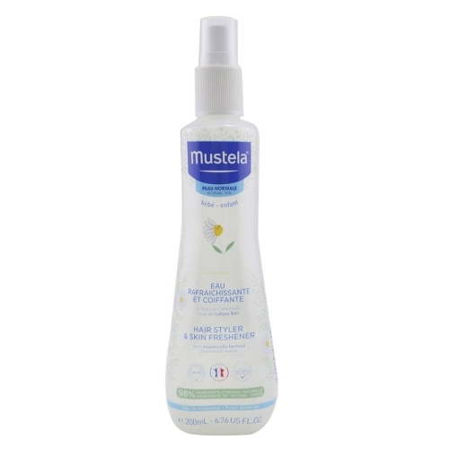 Mustela Hair Styler & Skin Refreshener, 200ml, Organic Chamomile Water