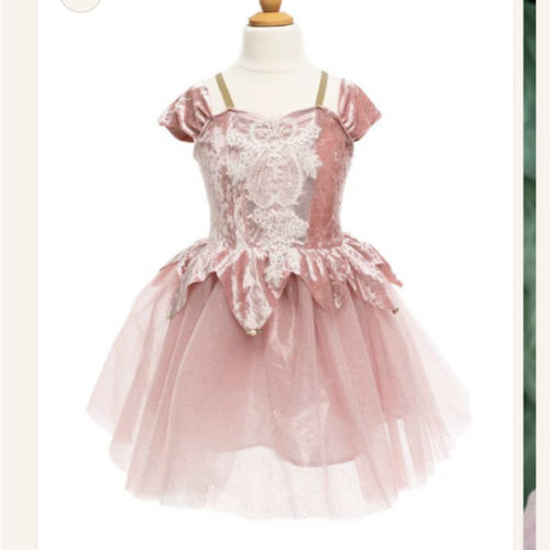 Dusty Rose Holiday Ballerina Dress - Size 3-4 by Great Pretenders | The Playful Collective