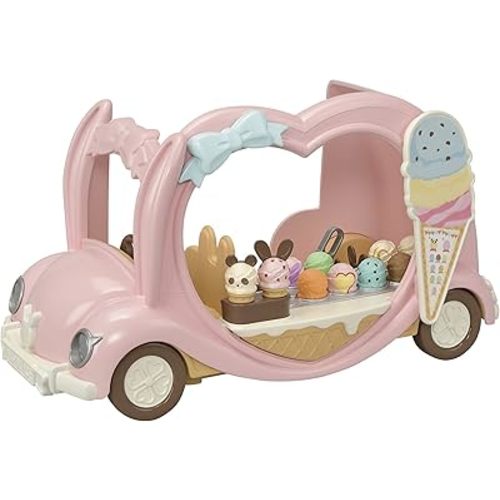 Calico Critters - Ice Cream Van - Calico Land Amusement Series