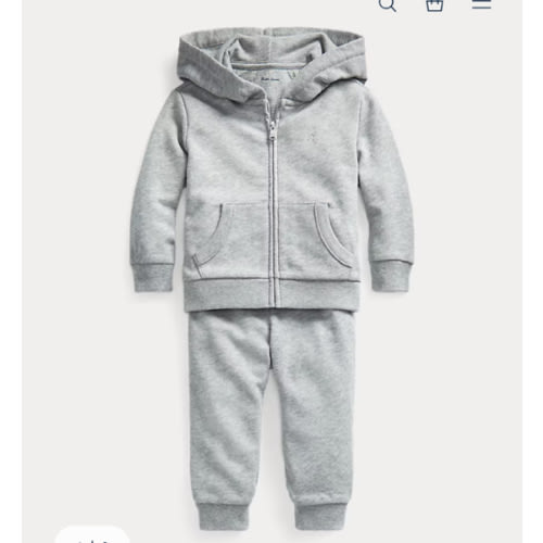 French Terry Hoodie & Pant Set | Ralph Lauren