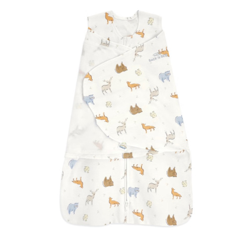 Amazon.com: HALO 100% Cotton Sleepsack Swaddle, 3-Way Adjustable Wearable Blanket, TOG 1.5, Forest Friends, Small, 3-6 Months