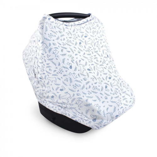 Yoga Sprout Baby Boy Multi-use Car Seat Canopy, Forest, One Size