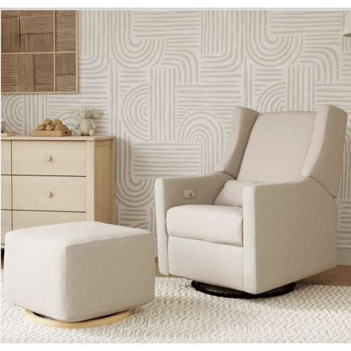 Kiwi Electronic Recliner & Swivel Glider Nursery Chair | Babyletto
