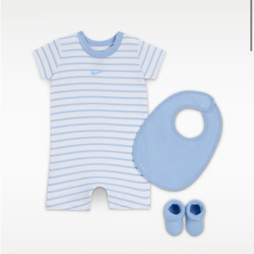 Nike Baby 3-Piece Romper and Terry Set. Nike.com