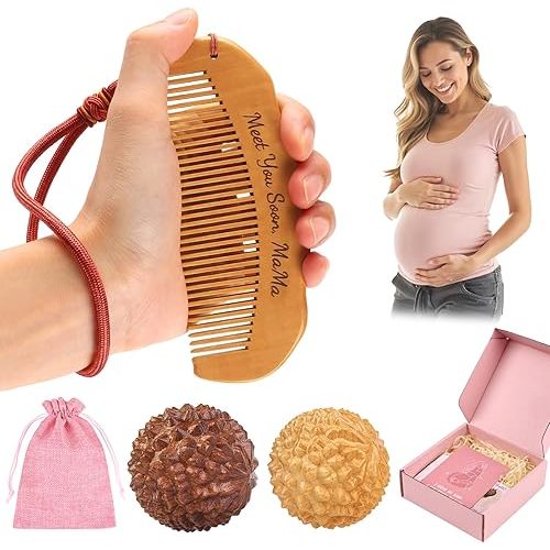 Labor Comb & 2 Massage Balls