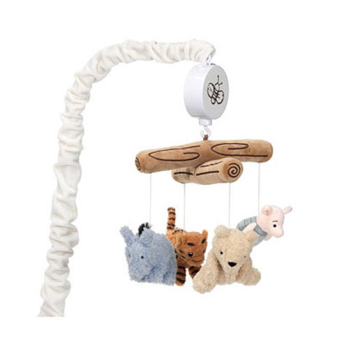 Lambs and Ivy Disney Baby Storytime Pooh Musical Baby Crib Mobile Soother Toy