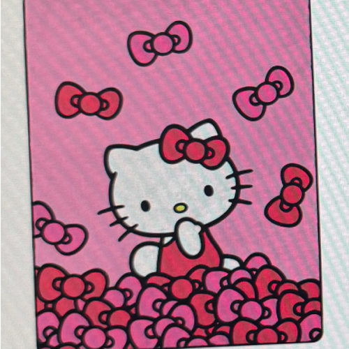 The Lakeside Collection Kids' Popular Character Silk Touch Throw 46" x 60" - Hello Kitty