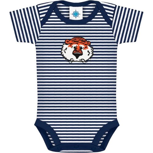 College Baby NCAA Infant Striped Bodysuit Short Sleeve - Unisex, (0-12 Mos)