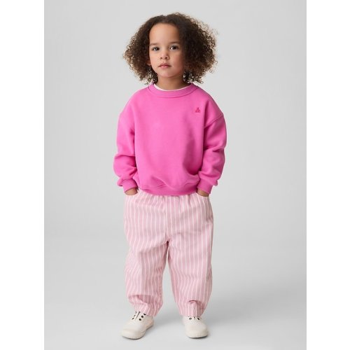 Baby & Toddler Pull-On Stripe Barrel Jeans