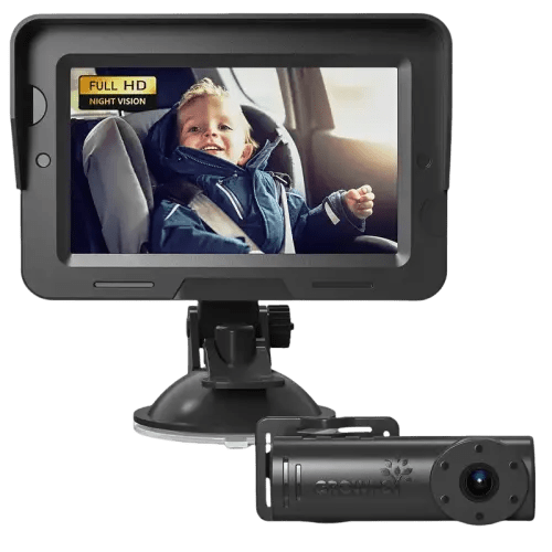 Grownsy Baby Car Camera, Baby Monitor, Baby Car Mirror 4.3'' - TikTok Shop