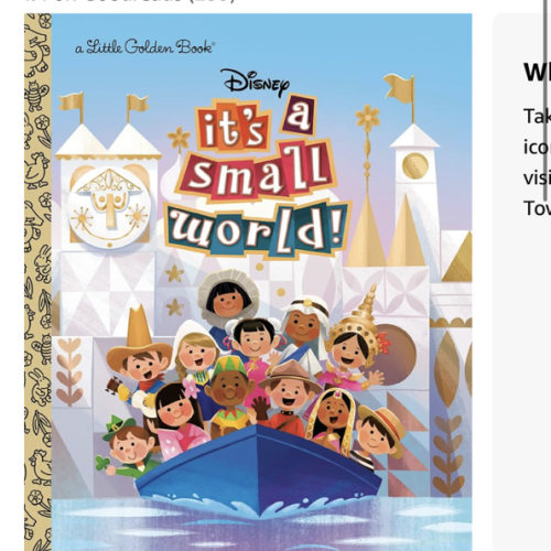 It's a Small World (Disney Classic) (Little Golden Book)