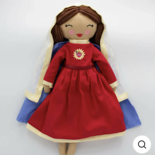 Immaculate Heart of Mary Rag Doll - Starts shipping March 27