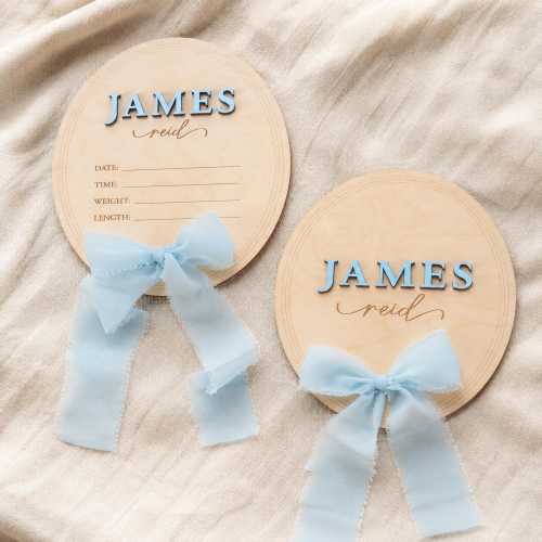 Baby Name Announcement Plaque, Birth Stat Sign, Hospital Announcement Sign, Wooden Name Plaque, Custom Newborn Keepsake
