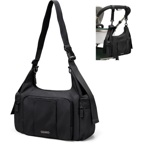 14L Puffer Diaper Bag Tote, Large Capacity Travel Diaper bags, Crossbody Hospital Bag for mom