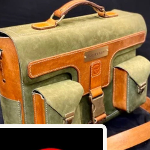 Diaper bag from ParsaLeatherworks