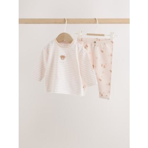 Buy Neutral Milk Club Top and Legging Baby Set (0mths-2yrs) from Next USA