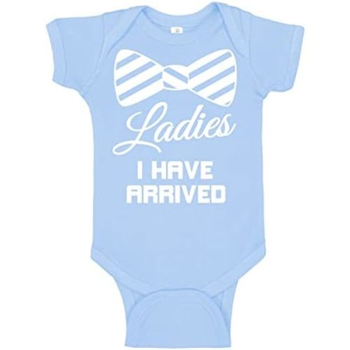 Aiden's Corner Funny Cute Baby Boy Clothes - Cute Infant Handmade Bodysuits - Ladies I Have Arrived