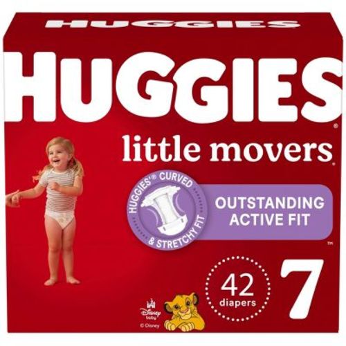 Huggies Little Movers Baby Disposable Diapers - (Select Size and Count)