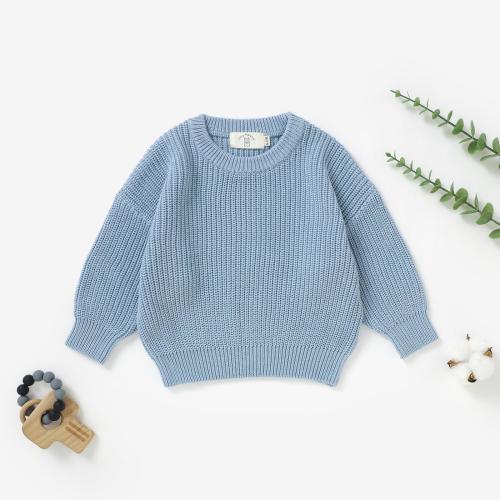 Tiny Alpaca | Organic Natural Cotton Baby Knitted Sweater | 0-3 Years | Gender Neutral| Baby Shower Gift |