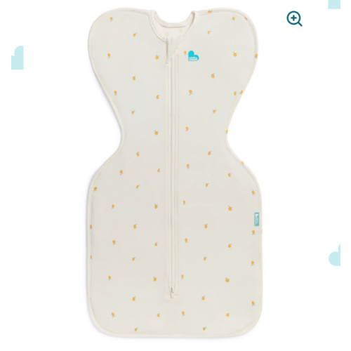 Swaddle Up™ 1.0 TOG Viscose from Bamboo Cream Lemons