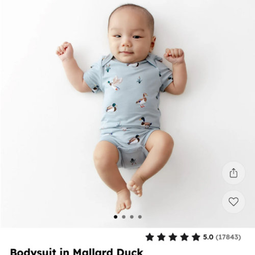 Bodysuit in Mallard Duck