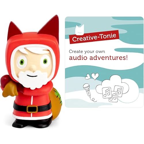 Tonies Santa Creative Toy Figurine - Record and Upload up to 90 Minutes of Your Own Stories and Songs