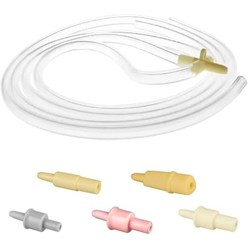 Nenesupply Tubing Set for Handsfree Wearable Collection Cups. Work with Nenesupply Handsfree Wearable Collection Cups Only.