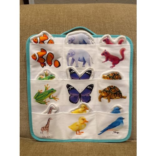 Quilted Critter Pockets - Lovevery Pre-Loved