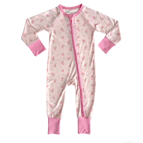 Haven Floral Zipper Romper – In My Jammers