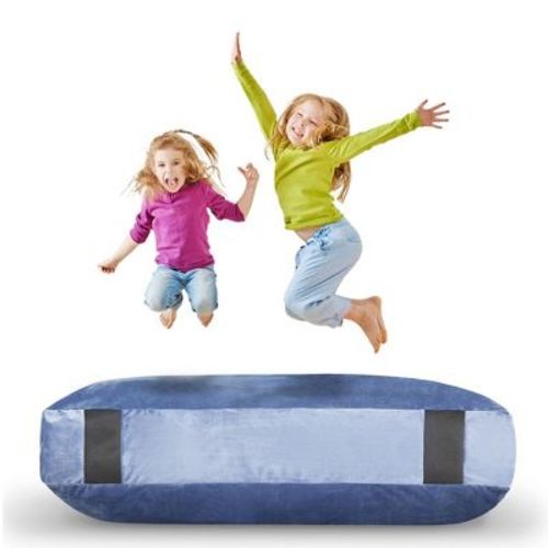 Cheer Collection Sensory Crash Pad Filled with Foam Blocks, and Washable Cover Included (36" x 48")