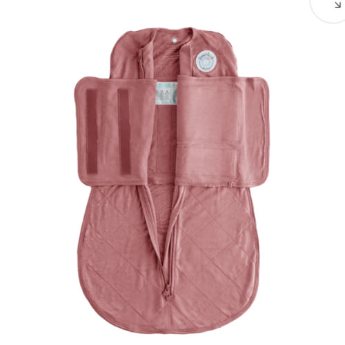 Bamboo Classic Swaddle (Non-weighted) in Dusty Rose