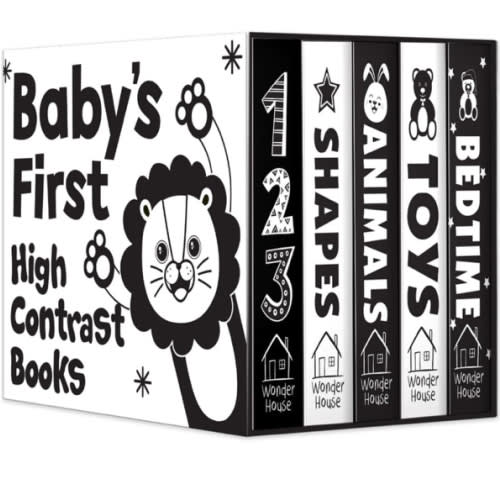 Baby’s First High-Contrast Books: Boxed Set (High Contrast Board Books)