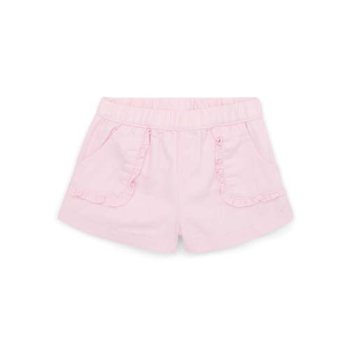 Garanimals Girls Twill Shorts Cotton Ruffle Pockets Relaxed Fit