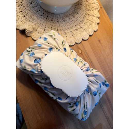 Blueberry Baby wipe cover